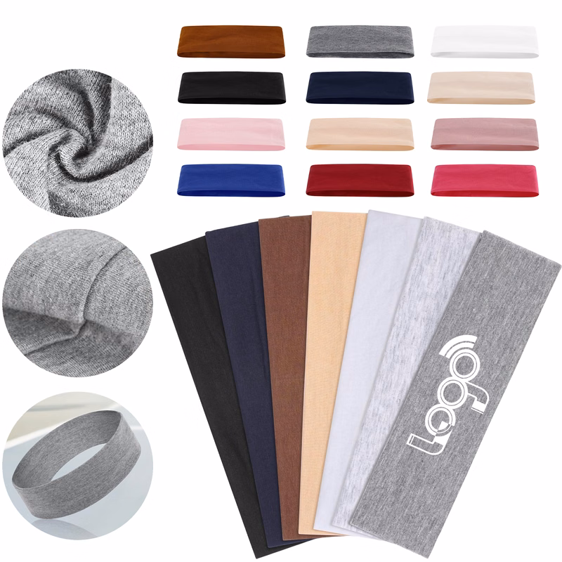 Anti-Slip Athletic Hairbands for Workout