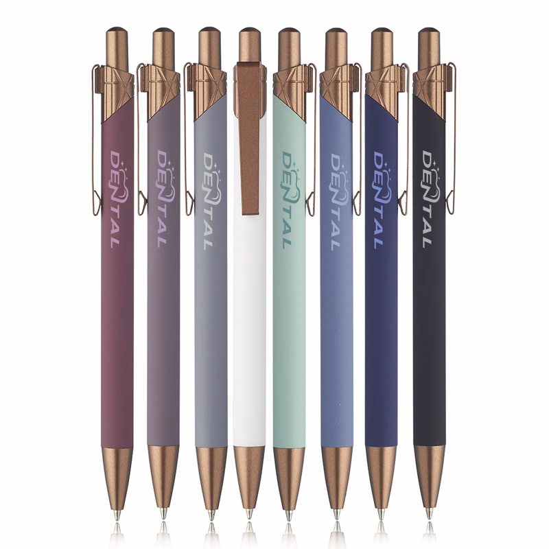 Geometric Metal Ballpoint Pen