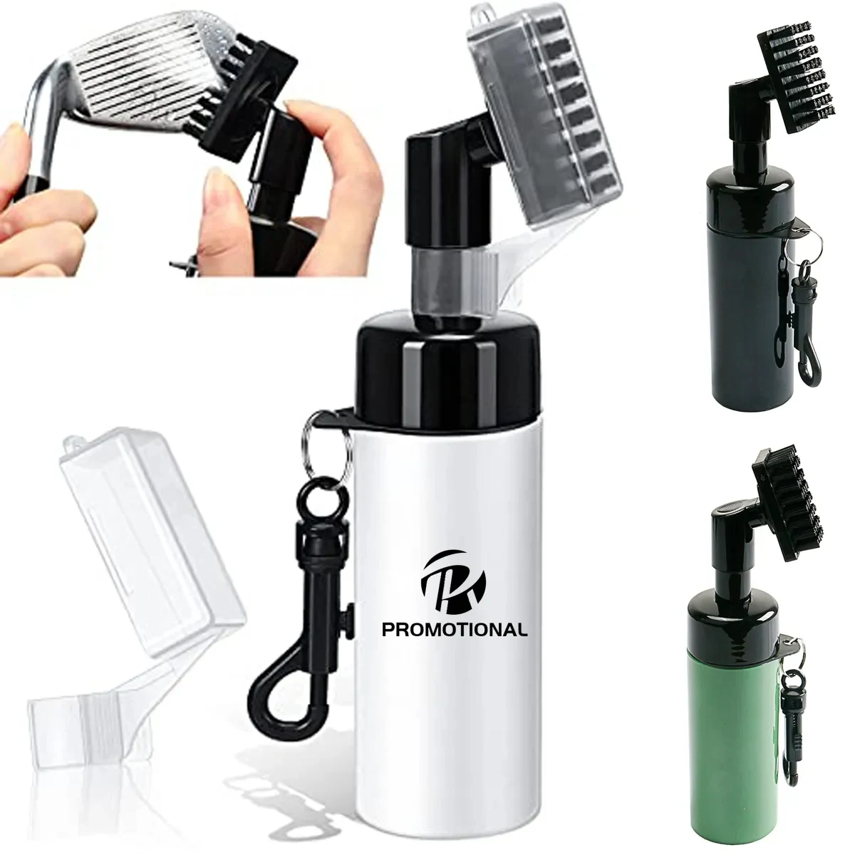 Golf Club Cleaner Brush with Water Dispenser 1