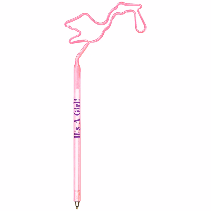 Stork with Baby Inkbend Standard, Bent Pen