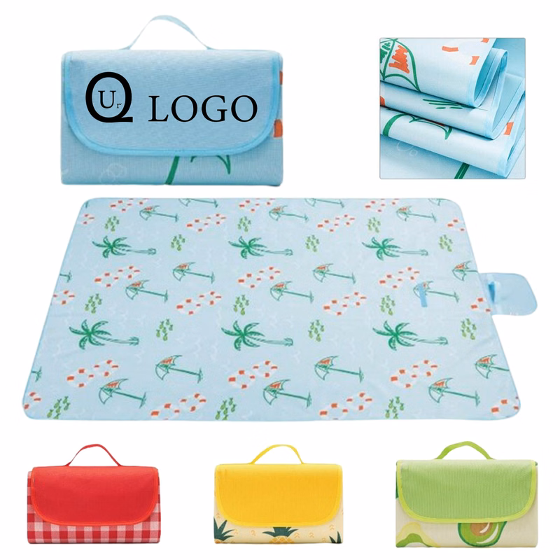 57 X 78.7 Inch Waterproof Outdoor Picnic Blanket Mats