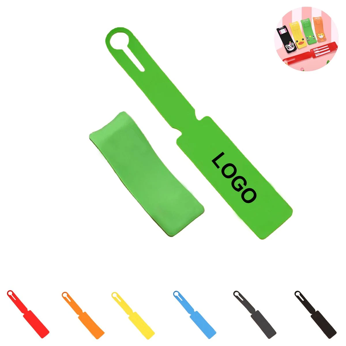 Soft PVC Luggage tag 1