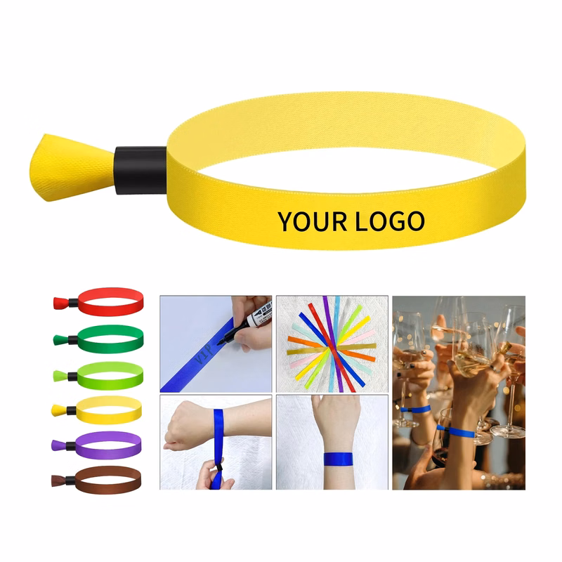 Polyester Festival Entry Wristband