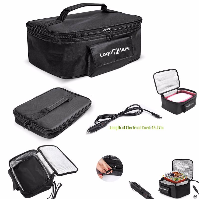 Portable USB Car Food Warmer Heating Lunch Bag