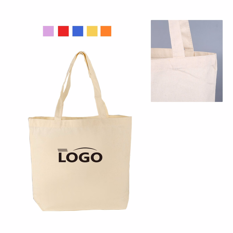 Heavy-Duty Reusable Tote Bag With Customizable Logo