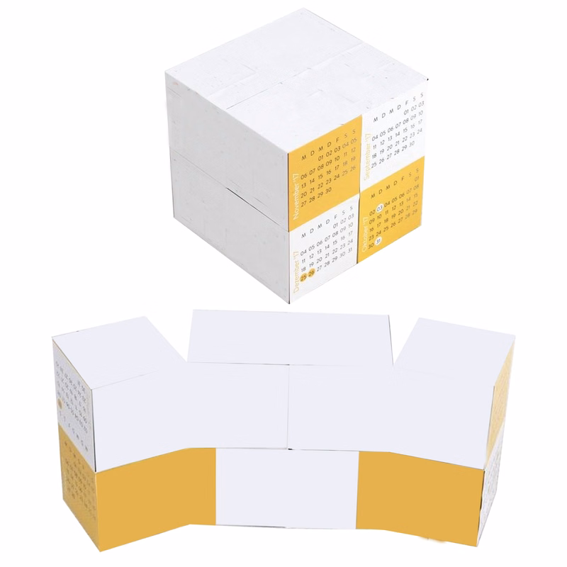 Full-Color Folding Cubes