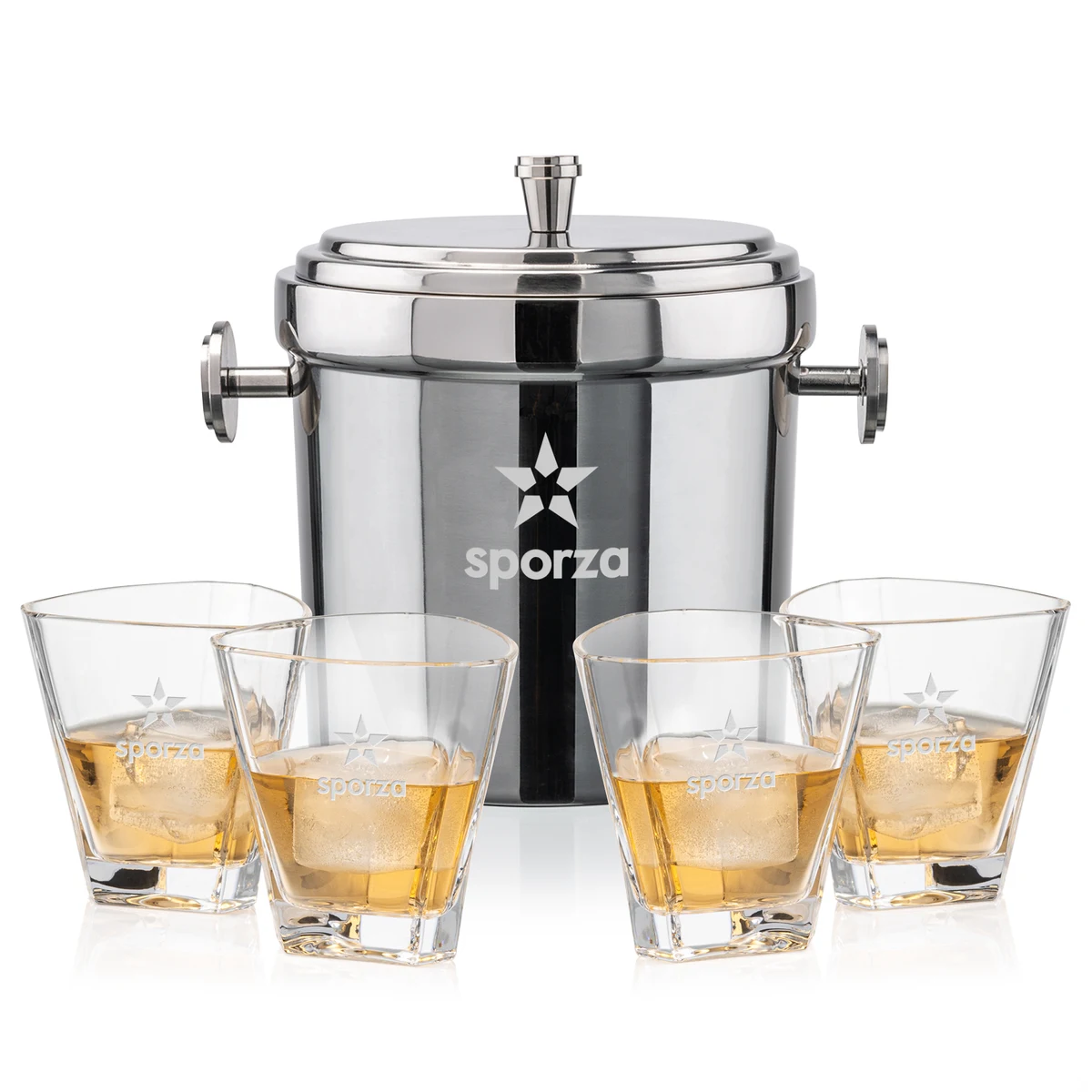 Milano Ice Bucket & Millwood On-the-Rocks Set 1