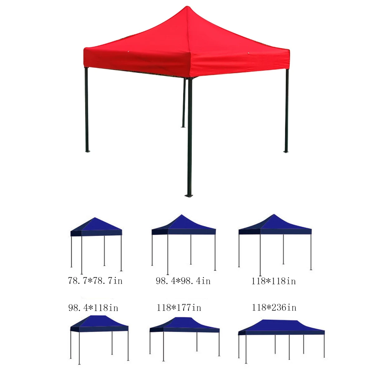 Custom Four-legged Tents To Set Up Booths 1