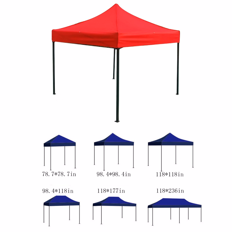 Custom Four-legged Tents To Set Up Booths