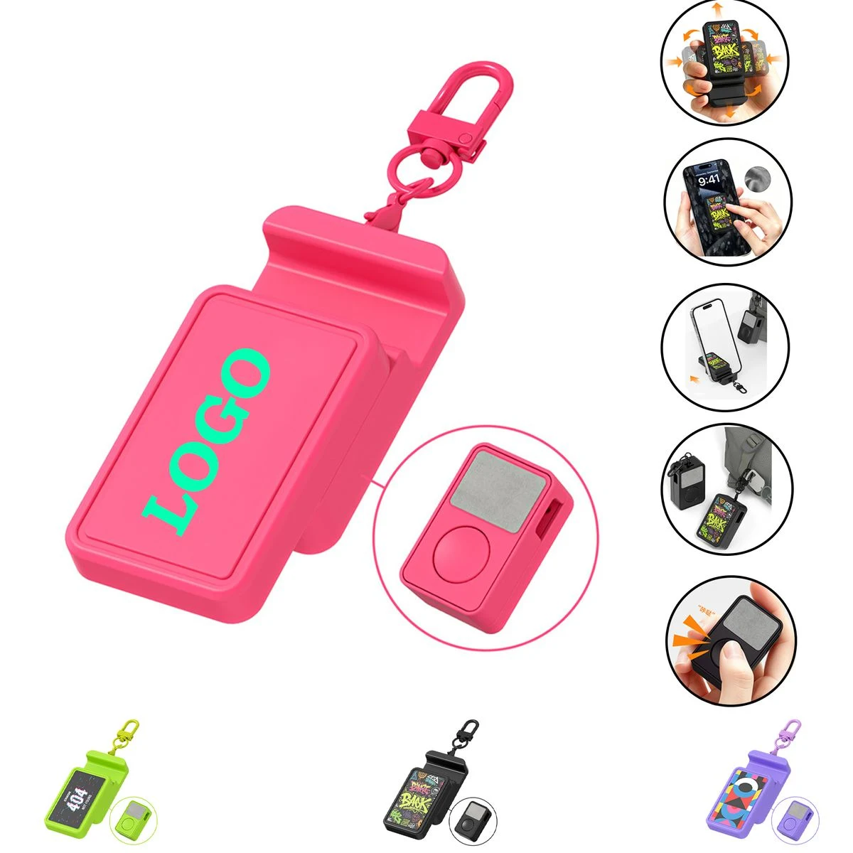 Multifunctional EDC Fidget Keychain 1