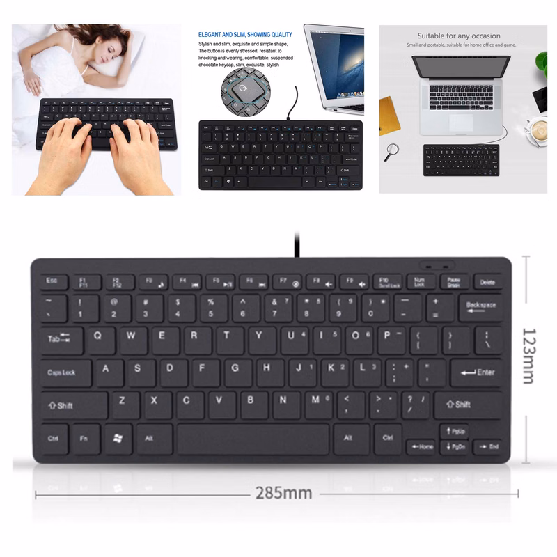 Mini Wired Keyboard