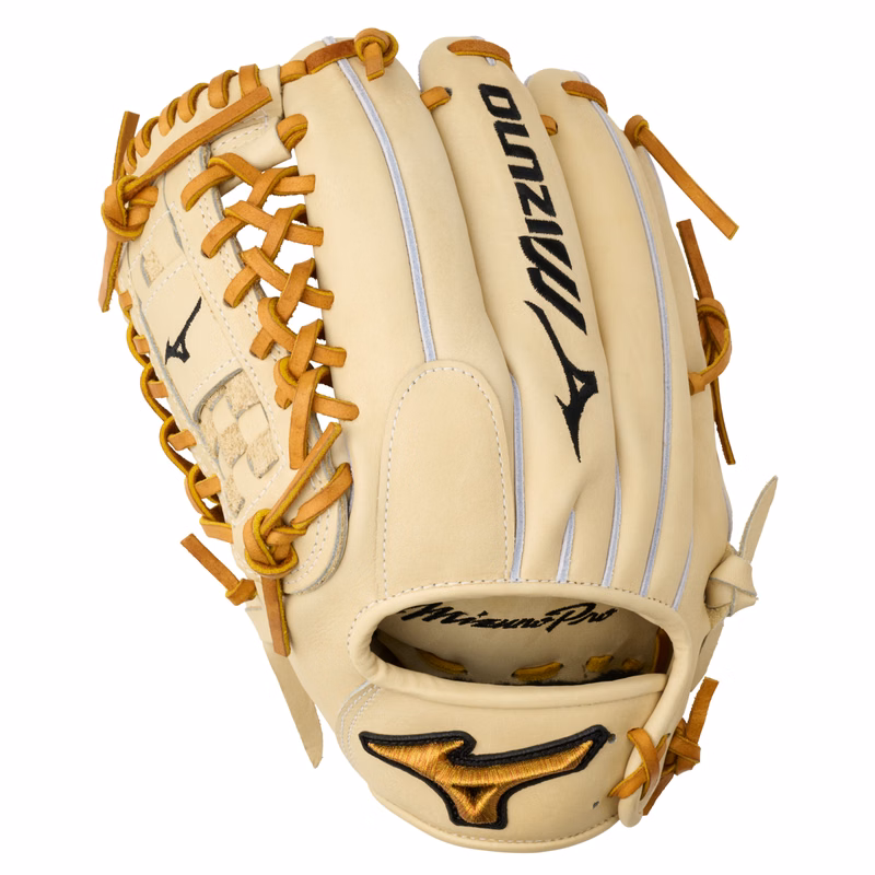 GMP-1000D Mizuno Pro, Premium Pitcher Baseball Glove, 12", Deep Pocket, Tartan 4 Web