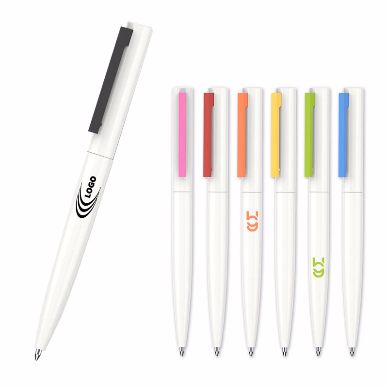 Twist action custom ballpoint pen