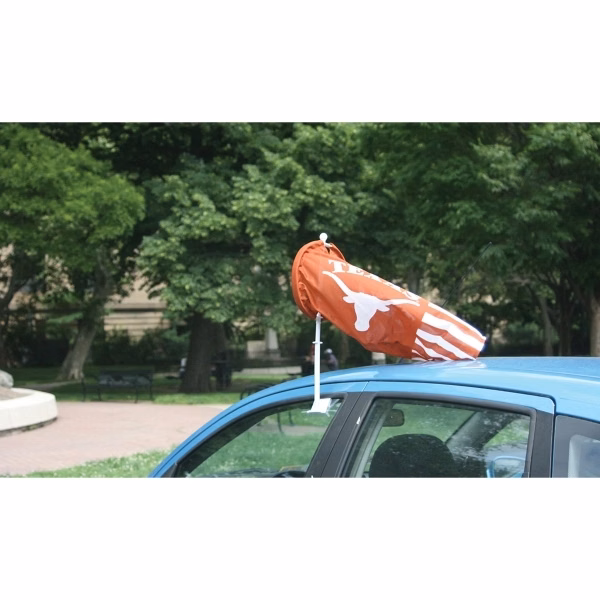 Screen Sublimation Windsock Car Flags - 9.5" x 18"
