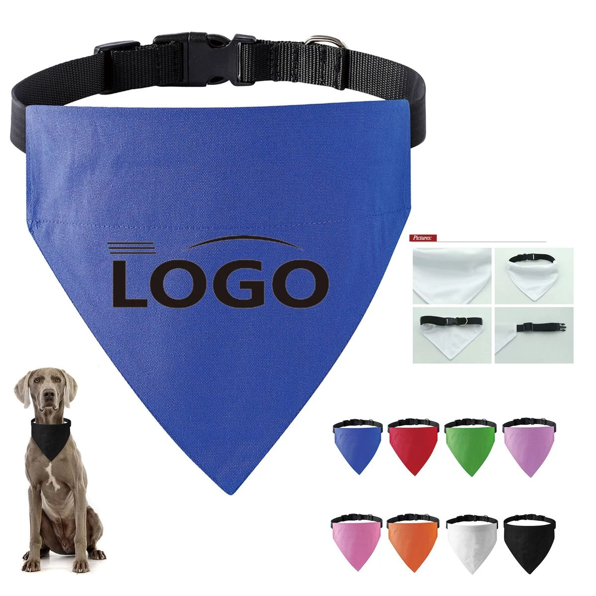 Adjustable Dog Saliva Towel 1