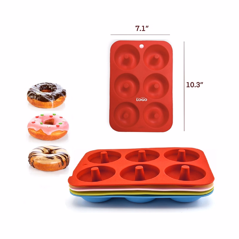 Silicone Donut Begal Mold MOQ 50PCS