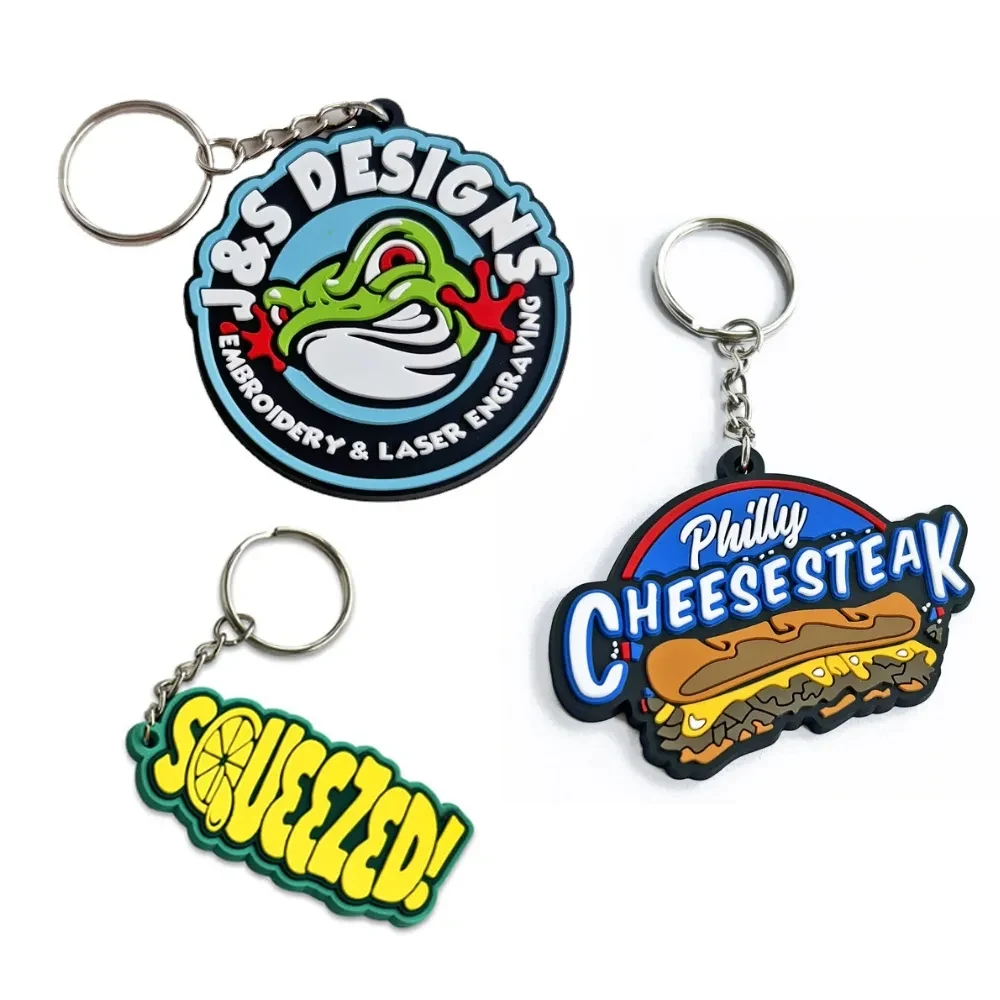 Soft PVC Keychains 1