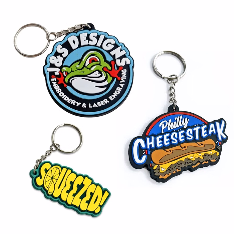 Soft PVC Keychains
