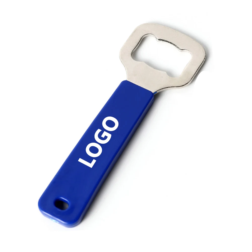 Lengthened Handle Plastic Bottle Opener 1