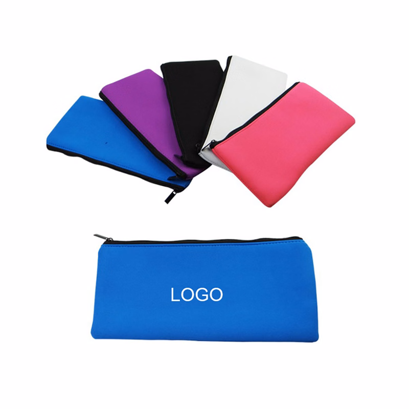 Neoprene Stationery Office Storage Pencil Bag