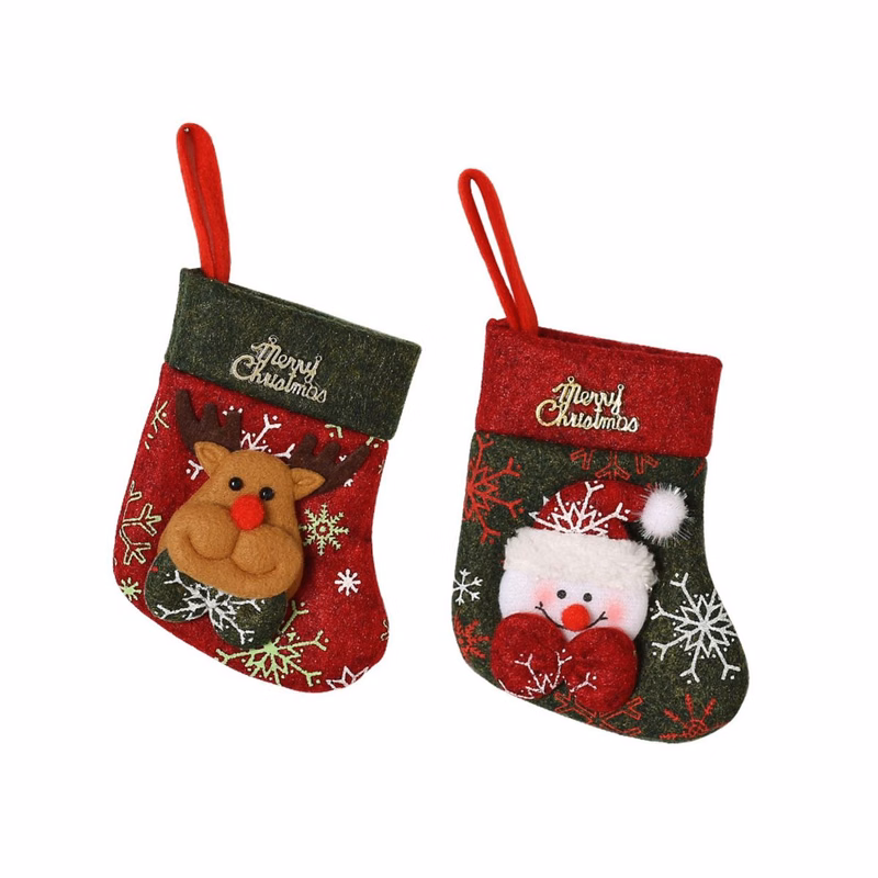 Christmas Hanging Gift Socks Decoration