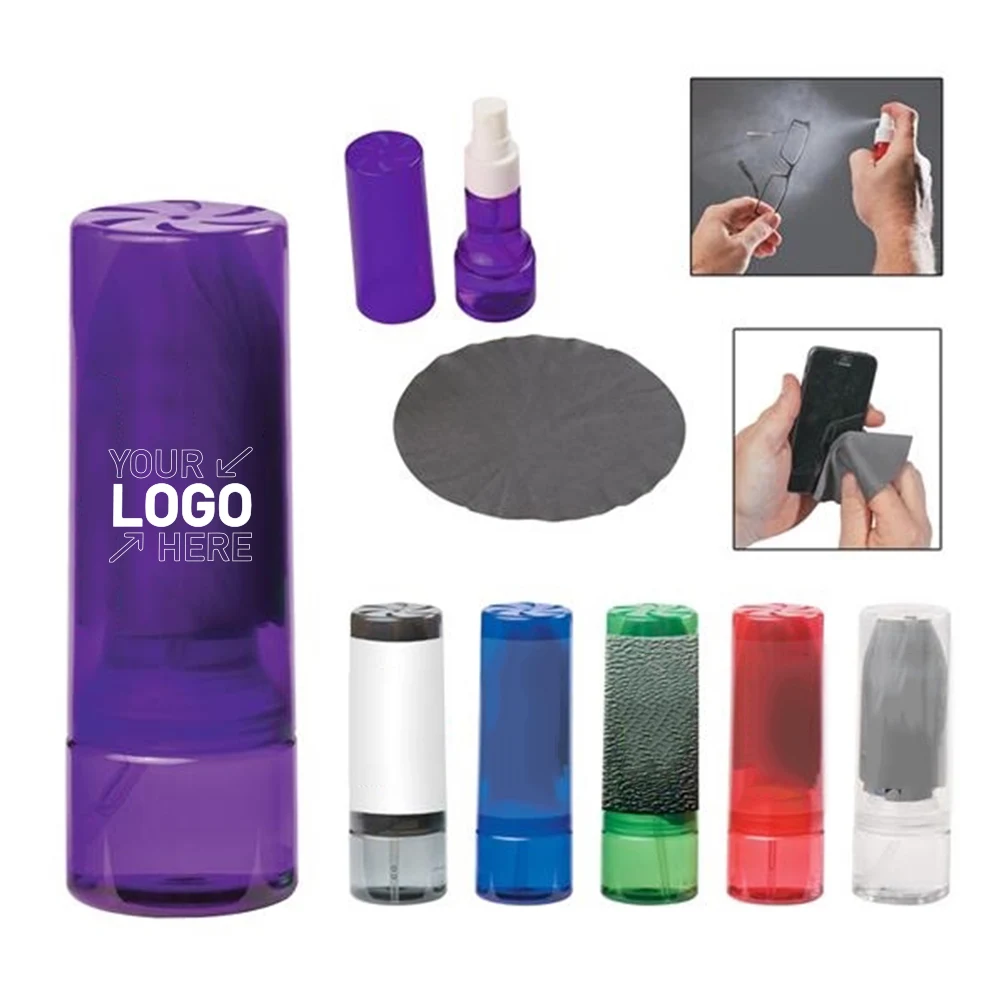 Cleaning Spray With Microfiber Cloth 1