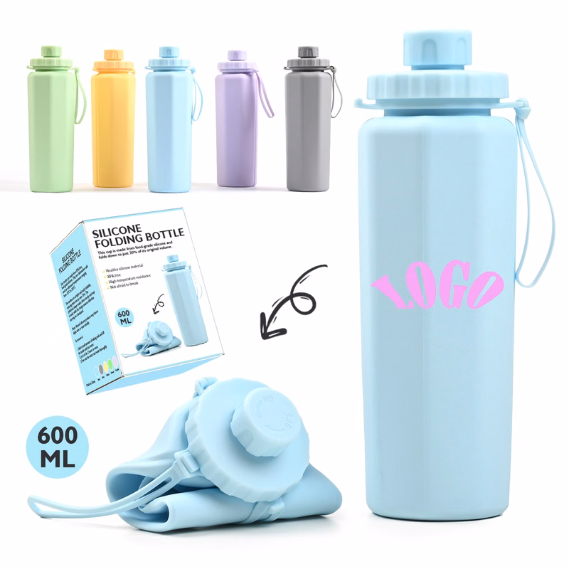 20 Oz Silicone Foldable Reusable Retractable Cup