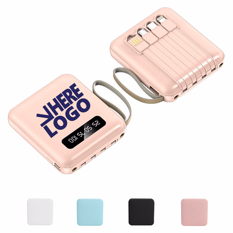 10000 MAh Power Bank With Flashlight