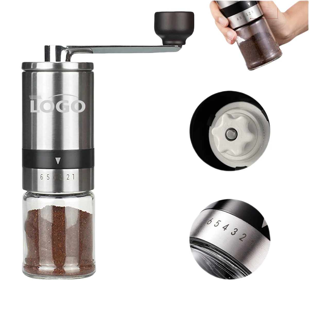 Portable Manual Coffee Grinder MOQ5 1