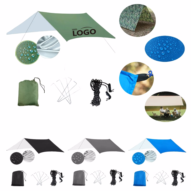 Polyester Camping Tarp MOQ 10PCS