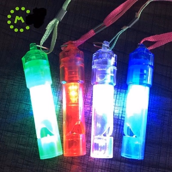 Light Up Whistle with Lanyard