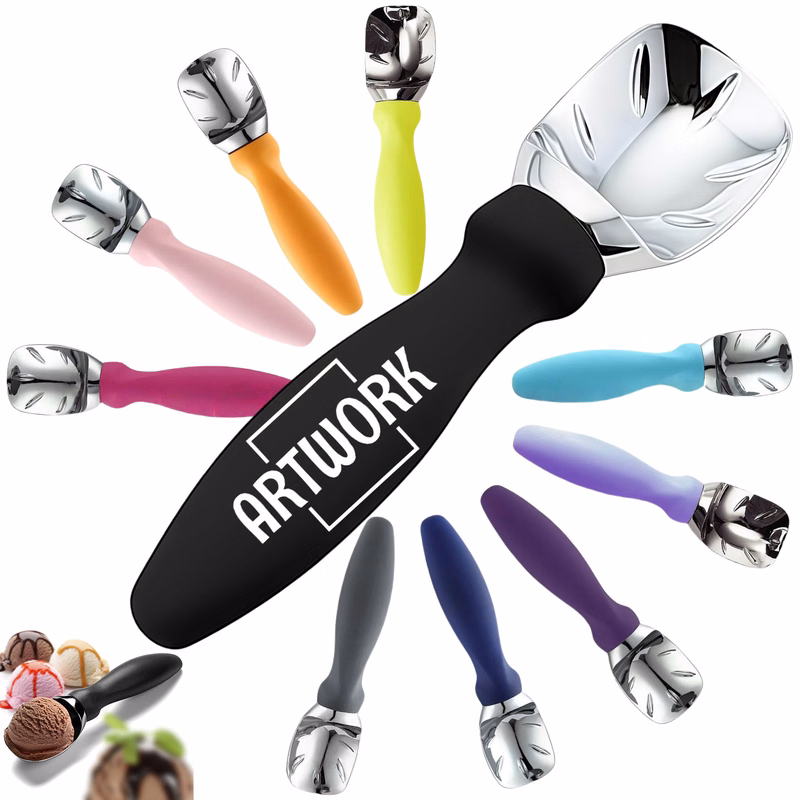 Ice Cream Scoop with Grip Handle