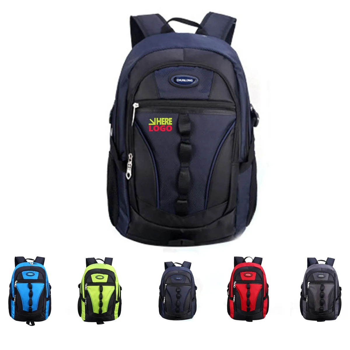Water Resistant Slim Work Backpack Bag 1