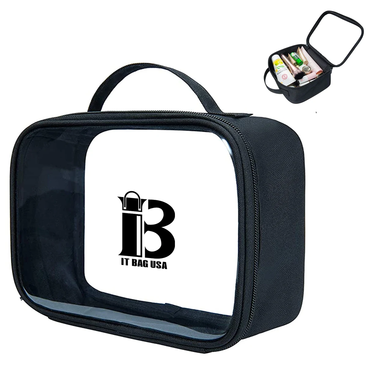 Clear Travel Liquids Toiletries Bag 1