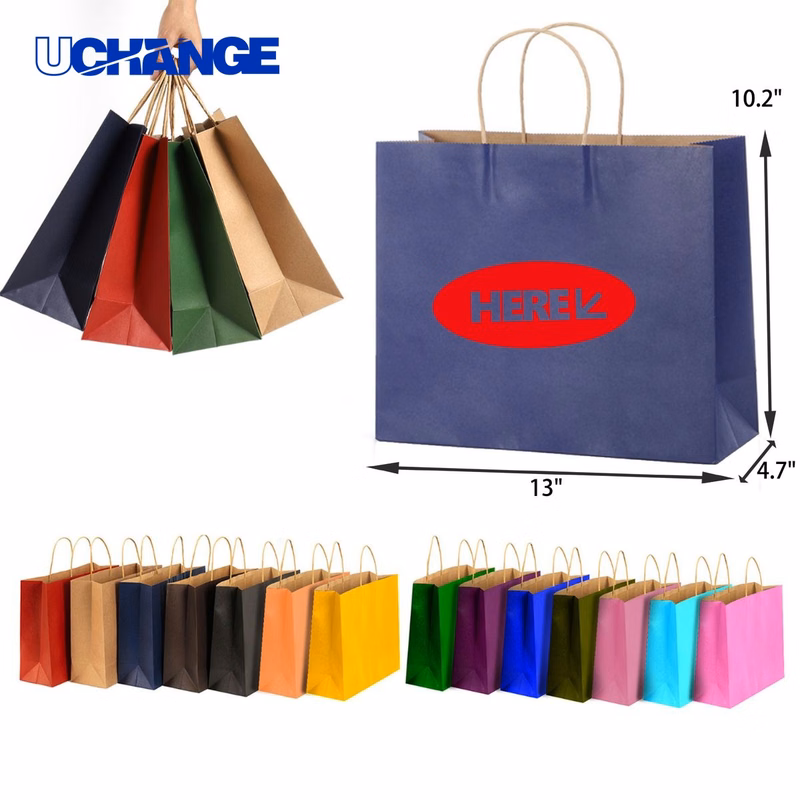 Stylish Kraft Paper Tote Bag