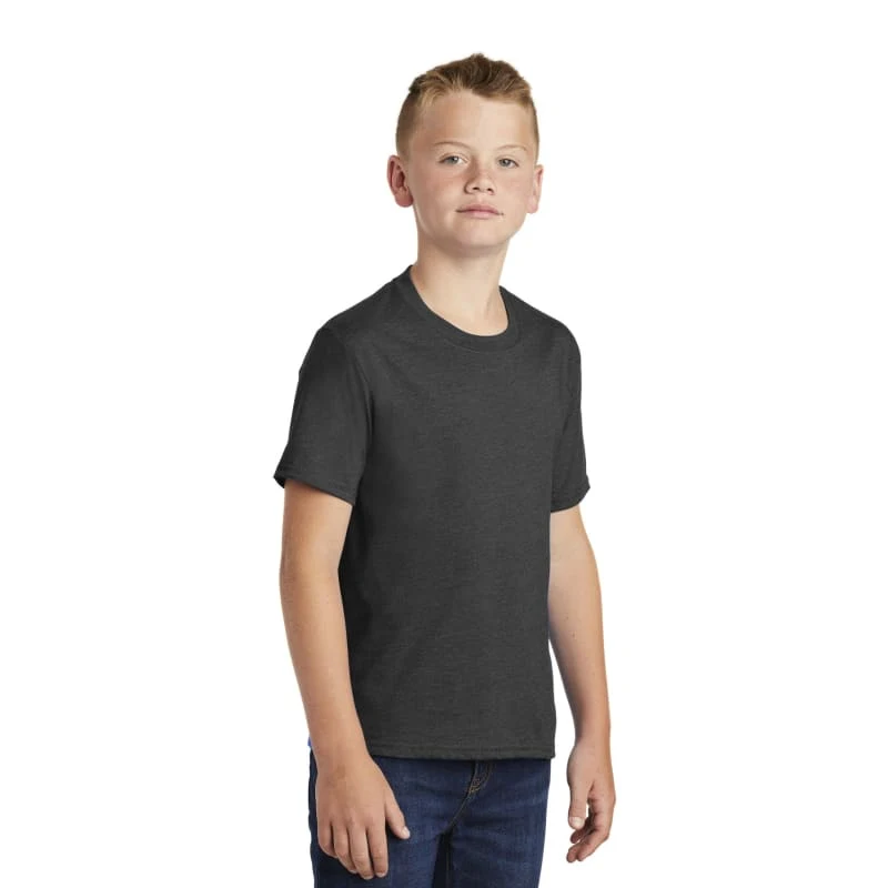 Port & Company Youth Fan Favorite Blend Tee. 1