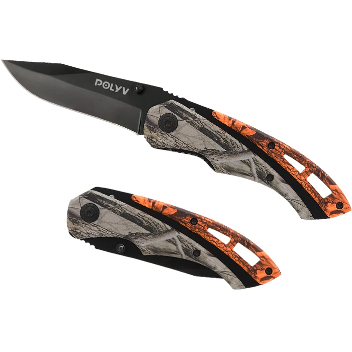 Blaze 2-Tone Hunter Camo Knife 1