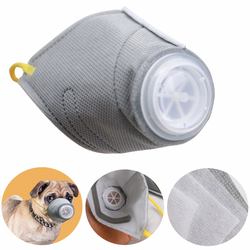 4 Layer Non-Woven Fabric Pet Respirator Mask