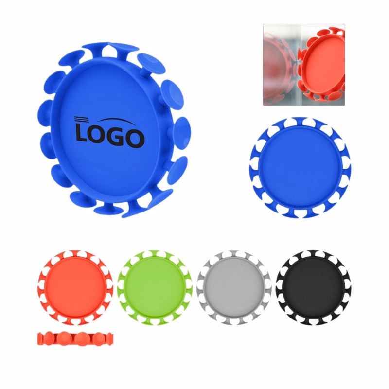 MOQ10 Silicone Suction Cup Flying Disc