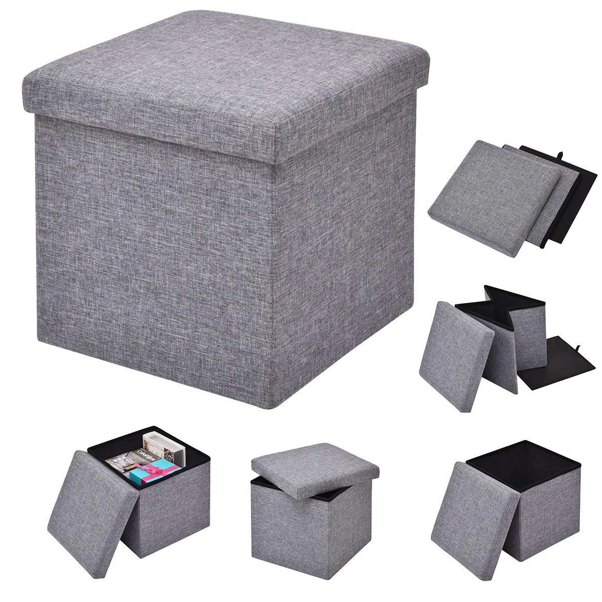 Foldable Storage Tool Rest Seat 1