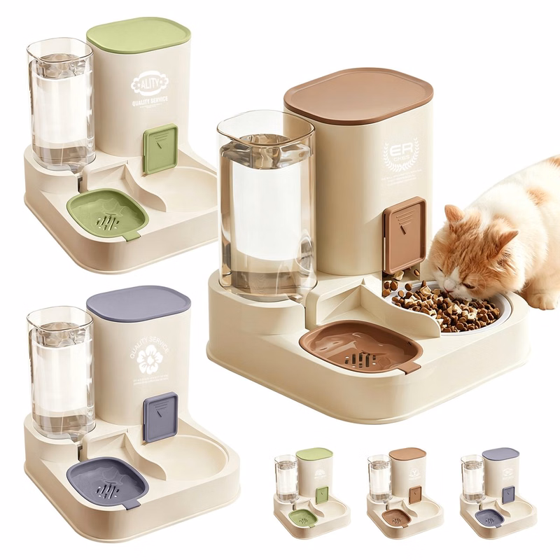 Pet Food Water Integrated Feeder