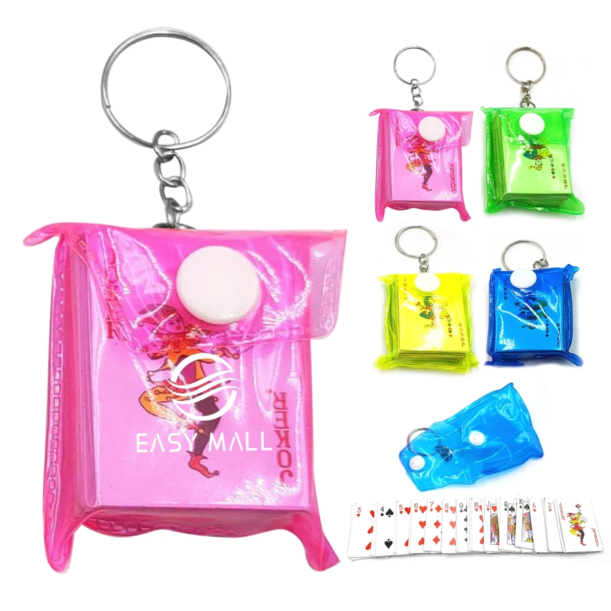 Mini Poker Card Key Chain 1