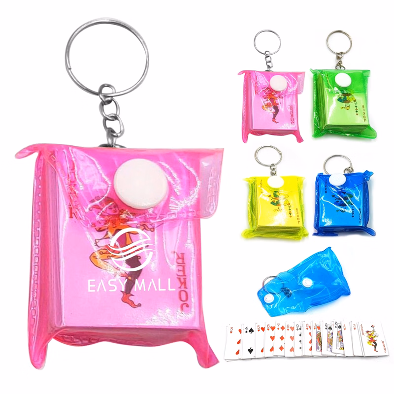 Mini Poker Card Key Chain