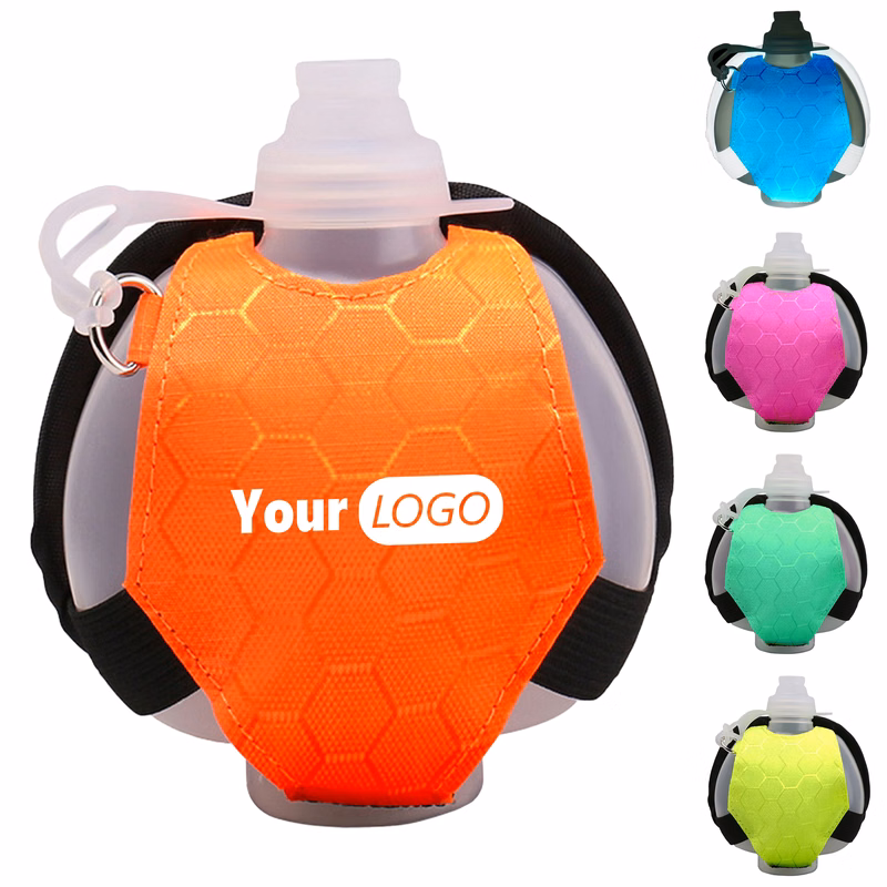 Pp 200Ml Reflective Wristband Water Bottle ?C Stay Hydrated On The Go