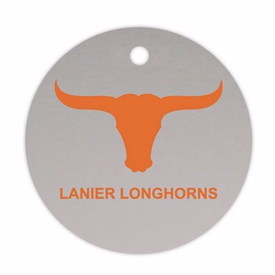 USA Made Aluminum Key Tag (6-10 Sq. Inches)