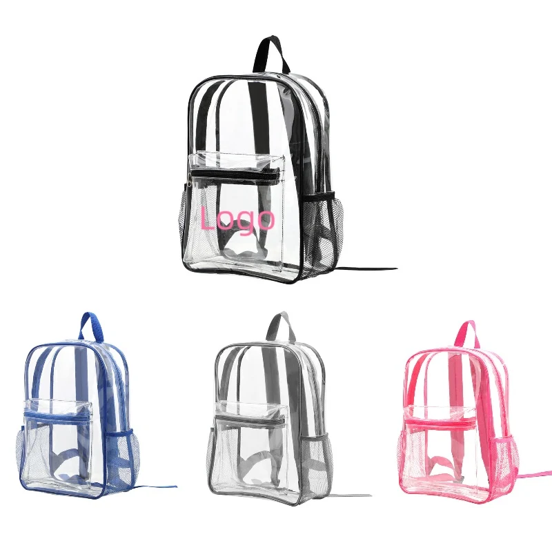Small Clear PVC Backpack 1