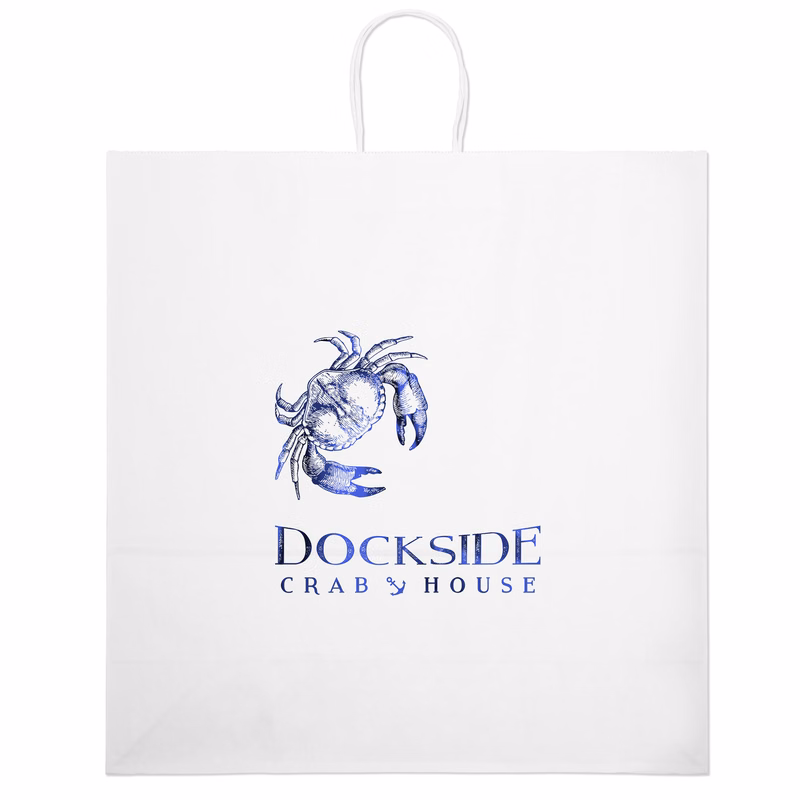 Duke - White Shopper - Foil Print