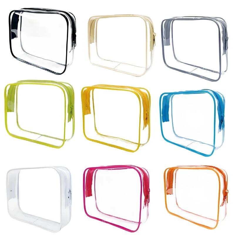 PVC Transparent Makeup Bag W/ Zipper 1