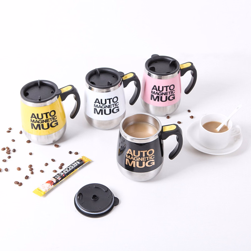 Auto Mixing Stainless Steel Cups