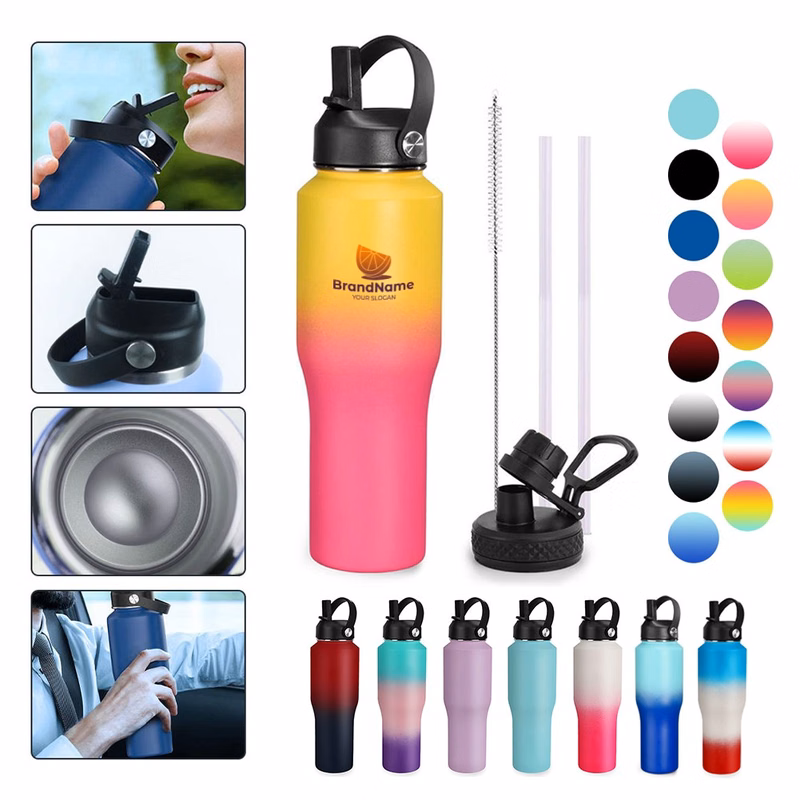 32oz Stainless Steel Water Bottle Vacuum Insulated Tumble